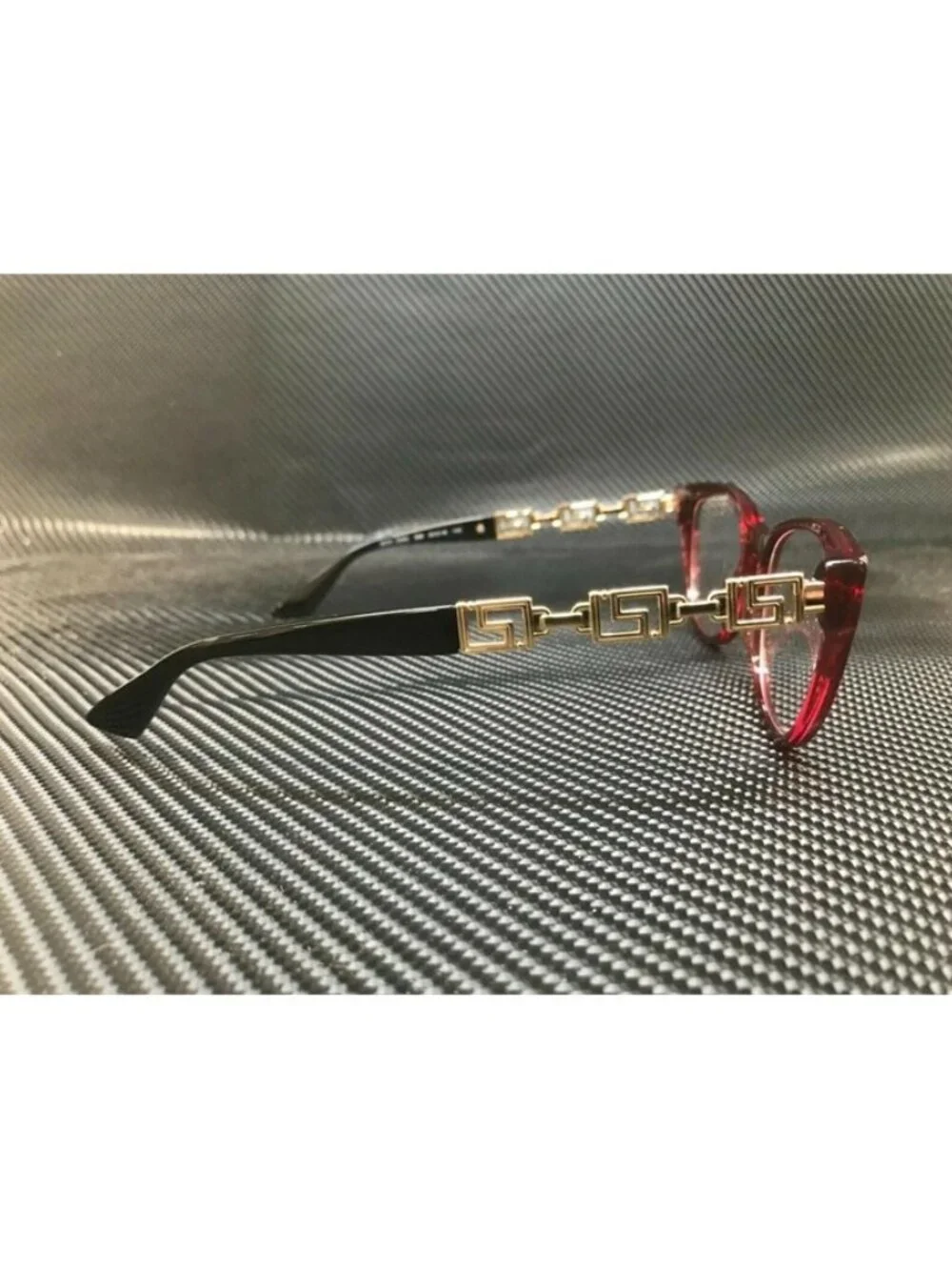 New Versace Women  Bordeaux Eyeglasses  54- 18- 140